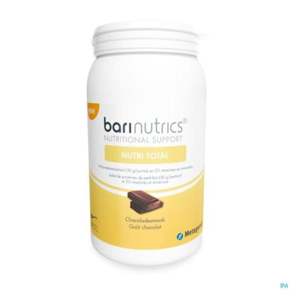 Barinutrics Nutritotal Choco Portions14 Metagenics