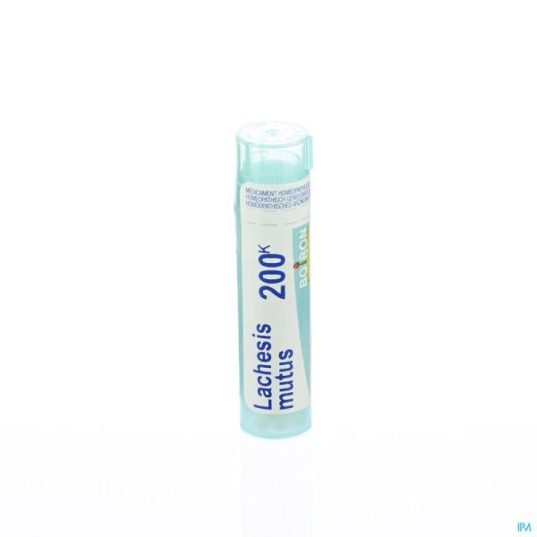 Boiron Granules Lachesis Mutus 200k 4 G