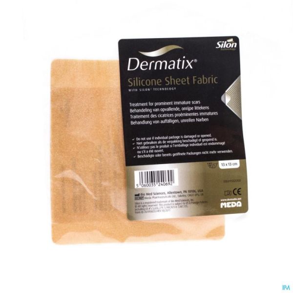 Dermatix Silicone Sheet Fabric 13x13 Cm