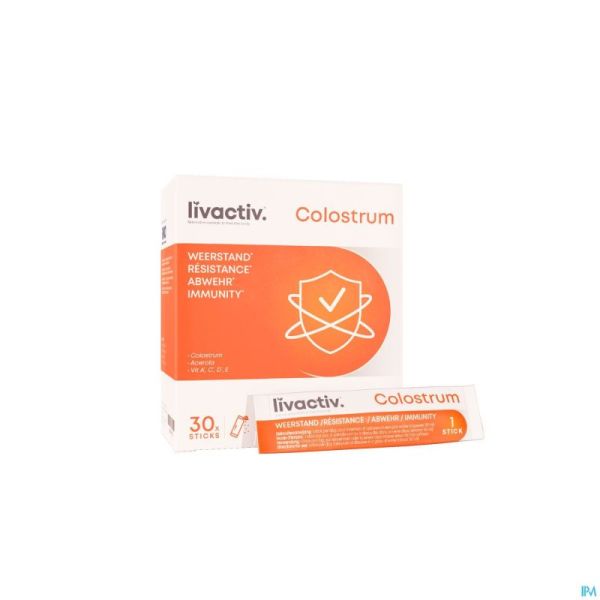 Livactiv Colostrum Poudre Stick 30x1,8g Heel