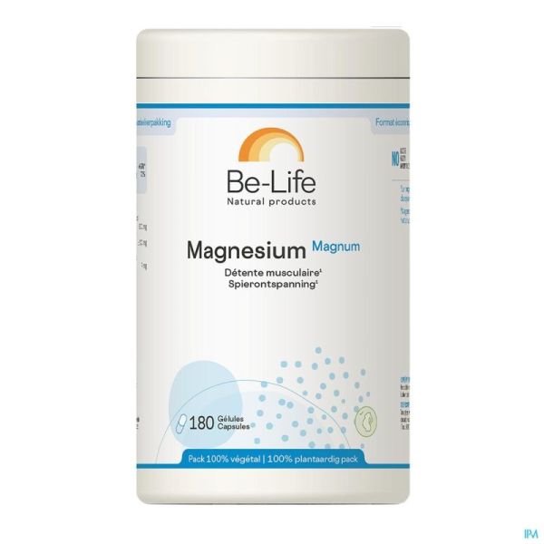 Magnesium Magnum Be Life V-gélules 180