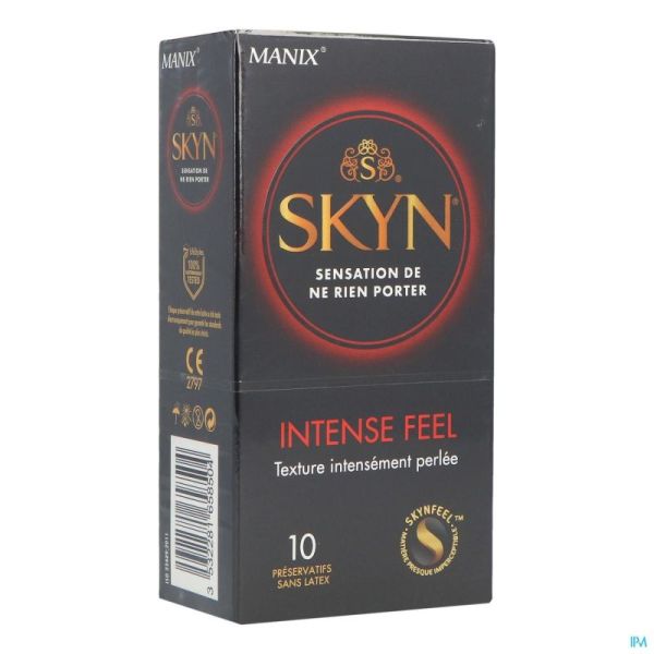 Manix Skyn Préservatifs Intense Feel 1x10