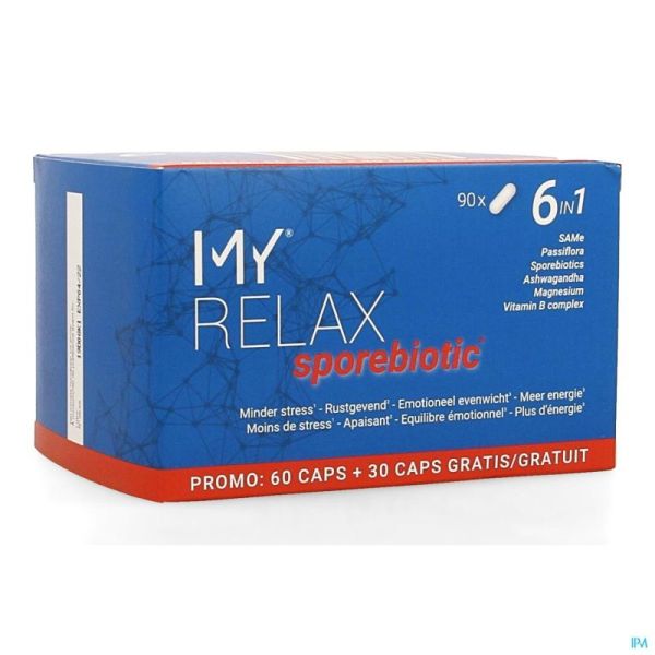 My Relax Sporebiotic Gélules 90
