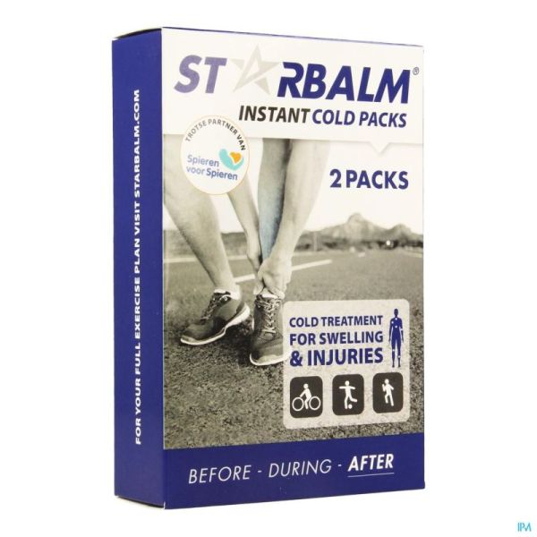 Star Balm Fast Cold Packs 2 Pièce