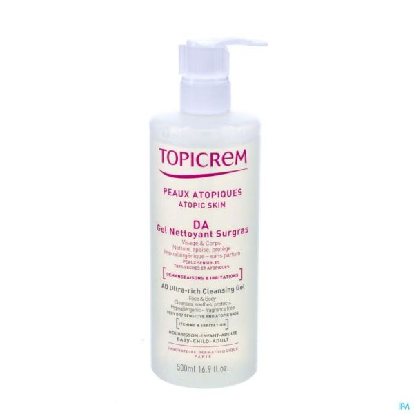 Topicrem Da Gel Surgras Pompe 500 Ml