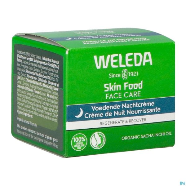 Weleda Skin Food Crème Nuit Nourrissante 40ml
