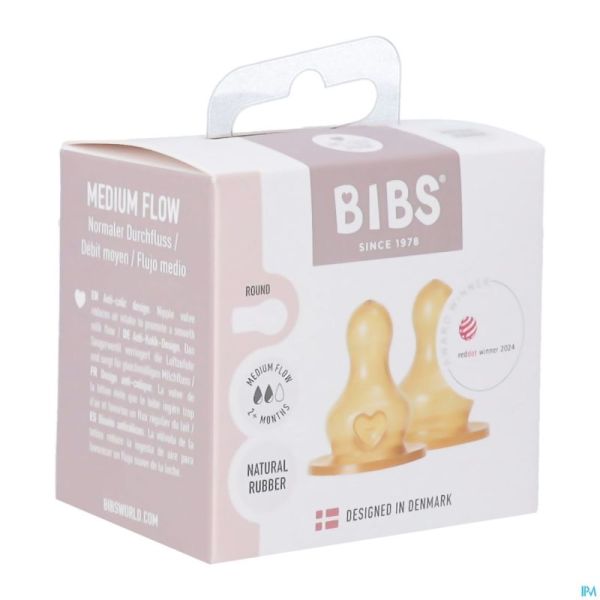 Bibs Biberon Tetines Latex Duopack M