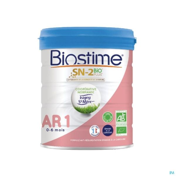 Biostime Sn-2 Bio Plus Premium Organic Ar 1 800g