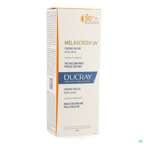 Ducray Melascreen Crème Riche Ip50+ 40 Ml