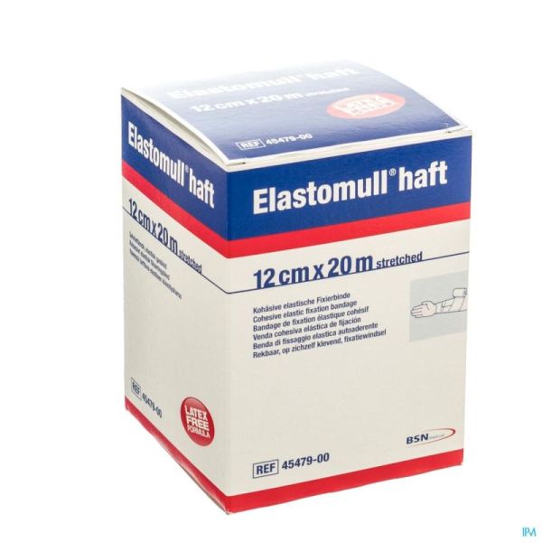 Elastomull-haft Nr 4547900 12cmx20m S Pièce