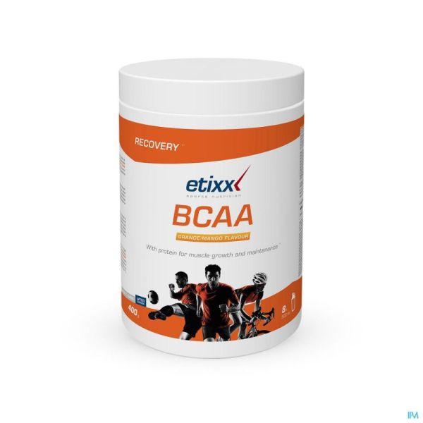 Etixx Bcaa Orange/mangue Poudre 300 Gr