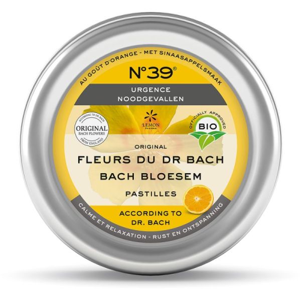 Fleurs de Bach Bio N°39 Pastilles Urgence 50g