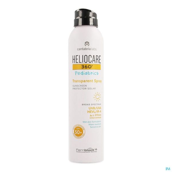Heliocare 360 Pediat.transparent Spray Ip50+ 200ml