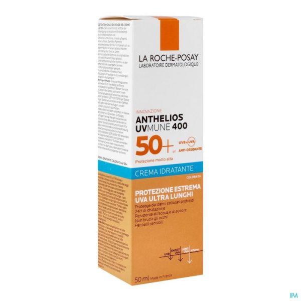 La Roche Posay Anthelios Uvmune 400 Crème Hydratante Teintée 50+ 50ml
