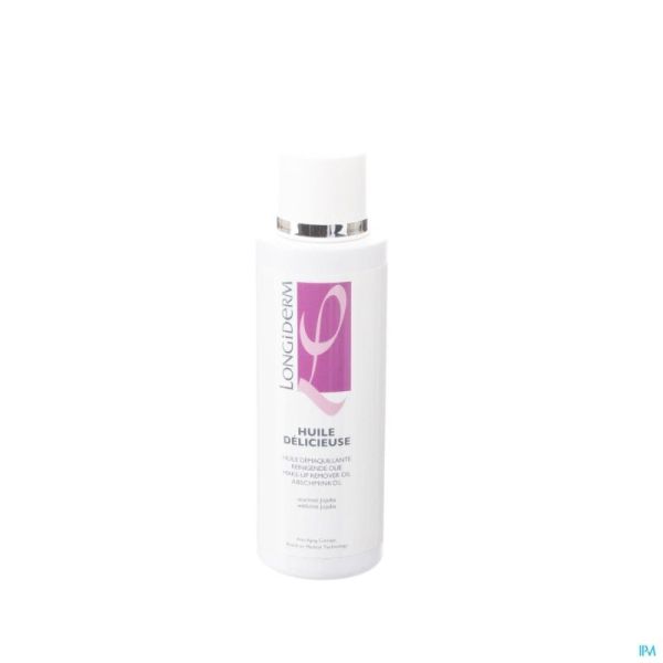 Longiderm Huile Delicieuse Demaquillante Flacon 200ml