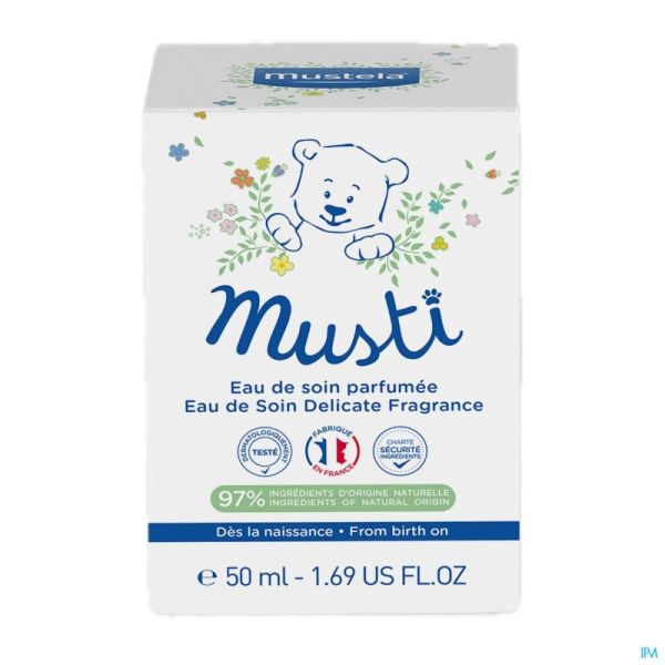 Musti Bébé Eau De Soin 50 Ml