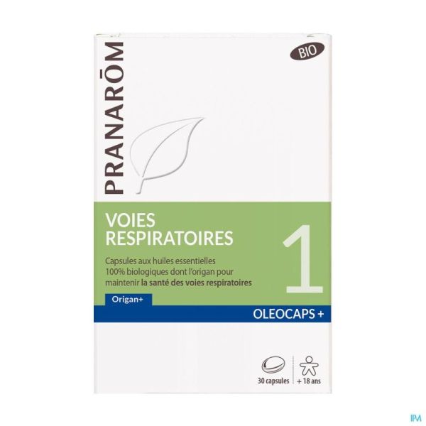 Oleocaps+ Bio 1 Voies Respiratoires Gélules 30