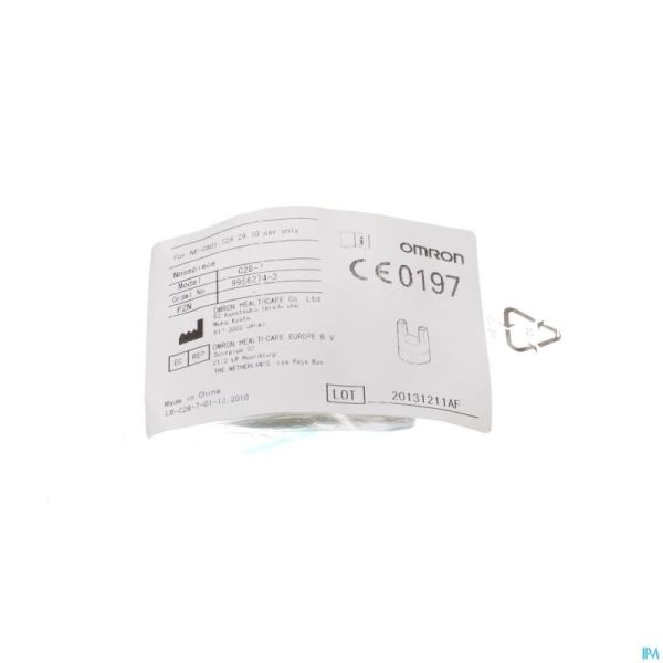 Omron Embout Nasal Pour Set Nebul. Vvt