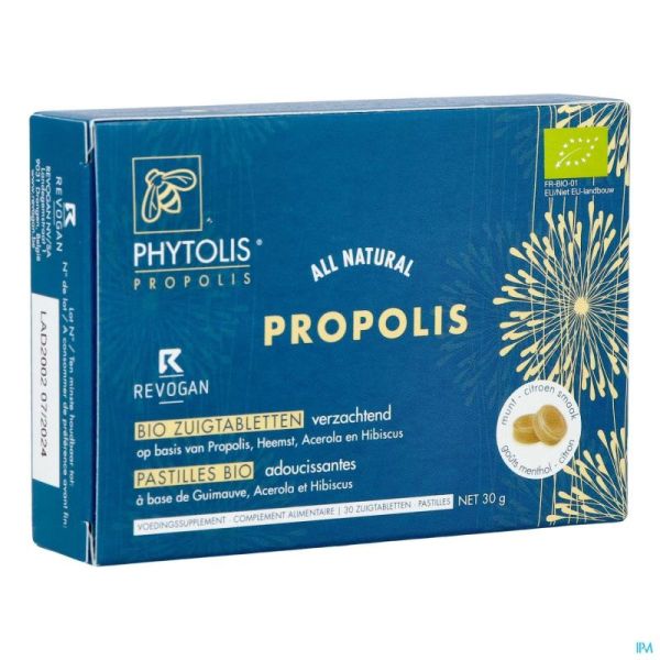 Phytolis Propolis Bio Pastilles 30 Revogan