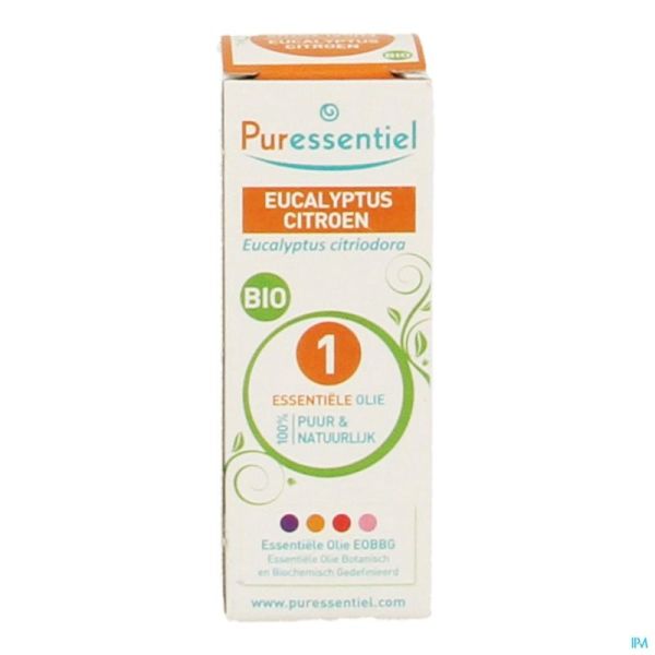 Puressentiel Eucalyptus Citronné Bio Huile Essentielle 10 Ml