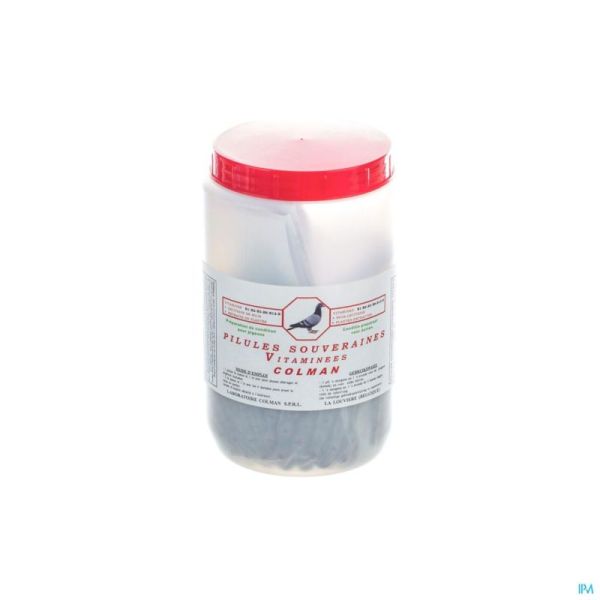 Pilules Souveraines Vétérinaires Colman 1000 Pilules