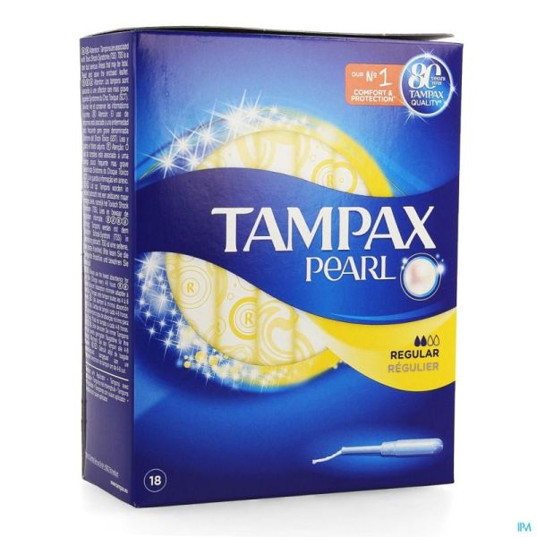 Tampax Pearl Regular 18