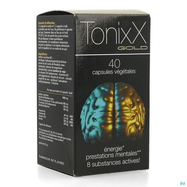 Tonixx Gold Gélules 40 