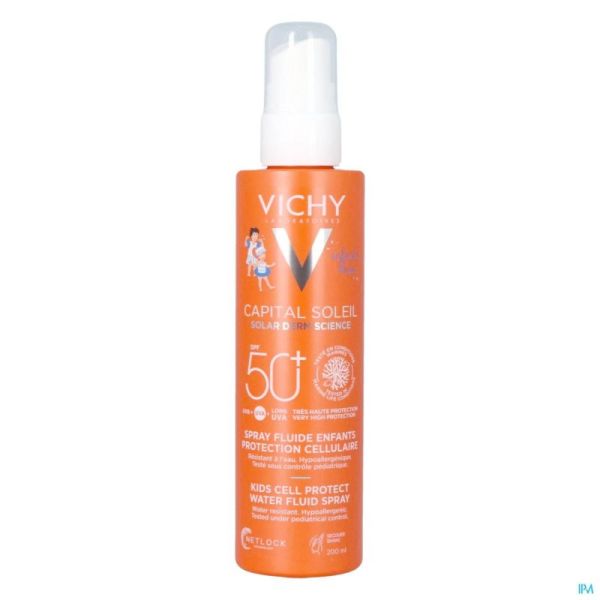 Vichy Capital Soleil Cell Protect Enfant Ip50+ Spray 200ml