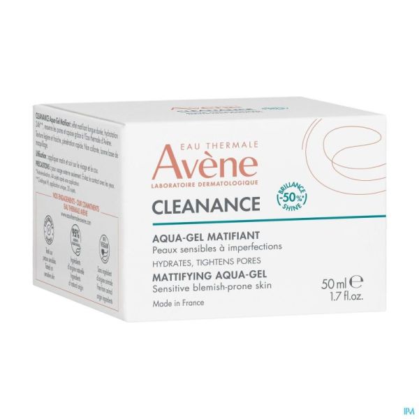 Avene Cleanance Aqua Gel Matifiant 50ml