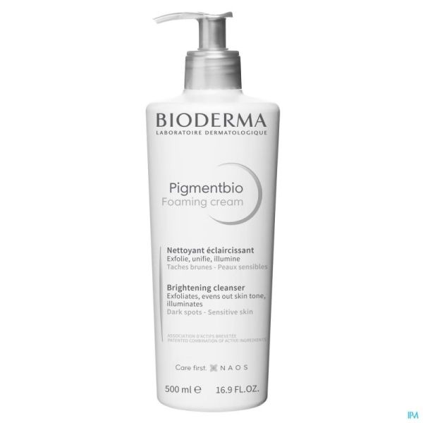 Bioderma Pigmentbio Foaming Crème Flacon Pompe 500ml