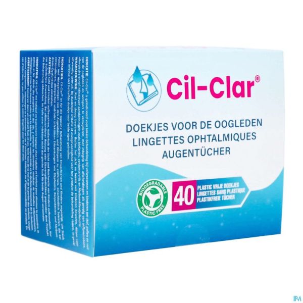 Cil-clar Unidose Compresses 40