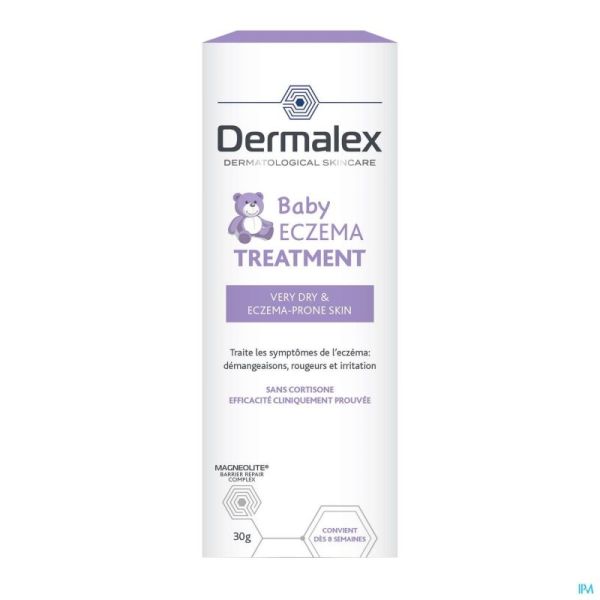 Dermalex Atopic Bébé Eczema Crème 30 G