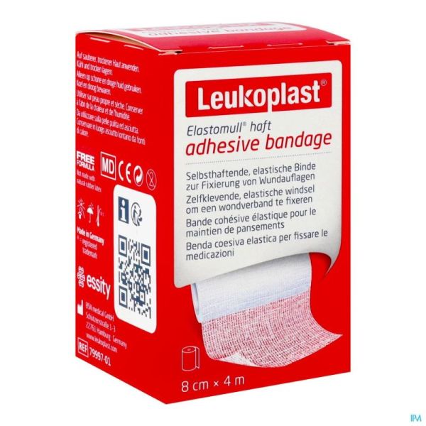 Elastomull Haft 8cmx4m 1 Leukoplast