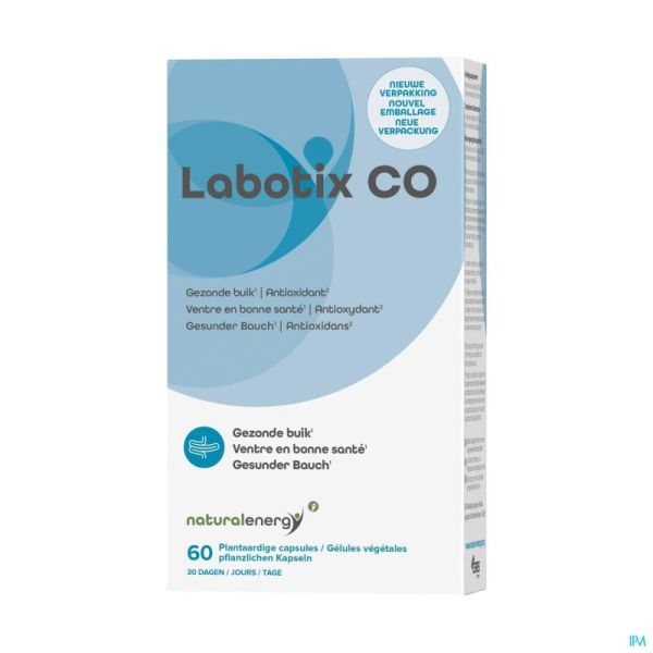 Labotix Co V-gélules 60 Natural Energy Labophar