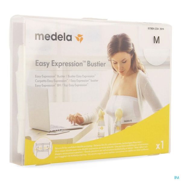 Medela Easy Expression Bustier Blanc M 