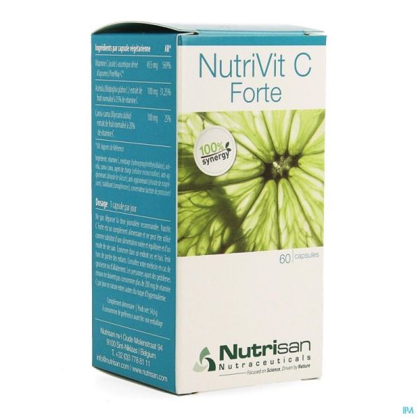Nutrivit C Forte V-gélules 60 Nutrisan
