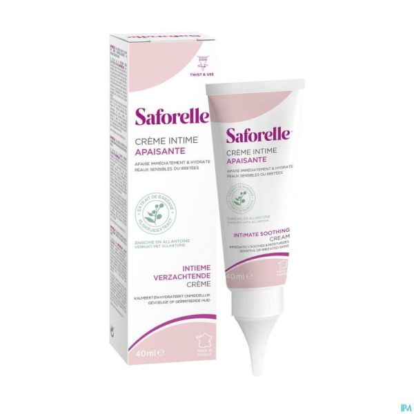Saforelle Creme Apaisante 40ml Promo -20%