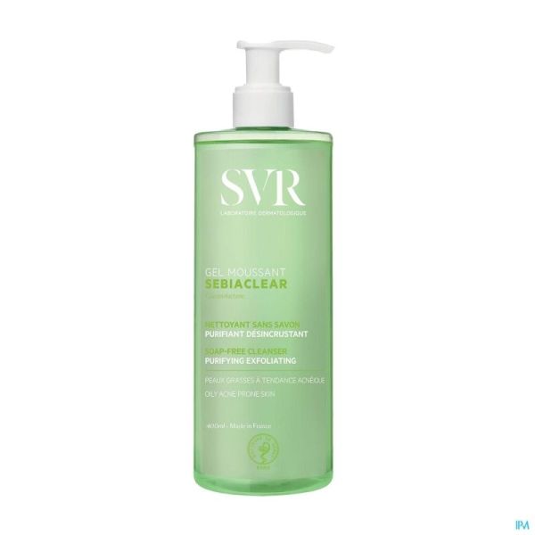 Sebiaclear Gel Moussant Tube 400ml
