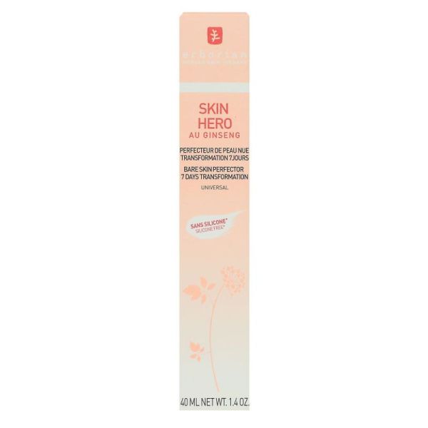 Skin Hero ginseng perfecteur de peau nue Universal sans silicone 40ml