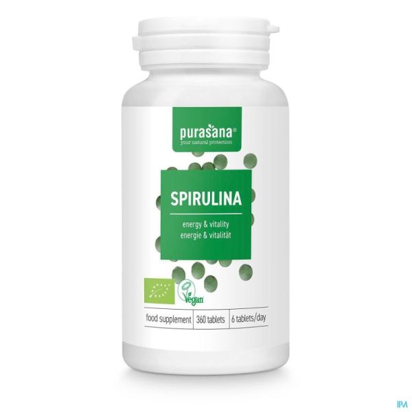 Spirulina 500mg 360 Gélules Be-bio-02