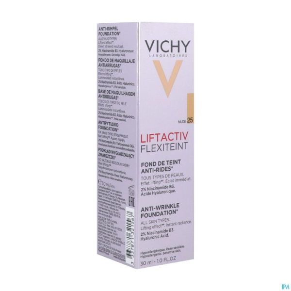 Vichy Fdt Flexilift Teint A/rimpel 25 Nude 30ml