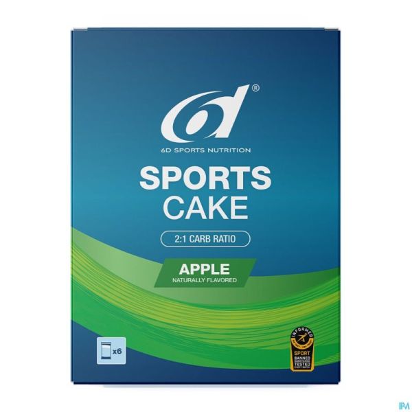 6d Sports Cake Apple 6x41g