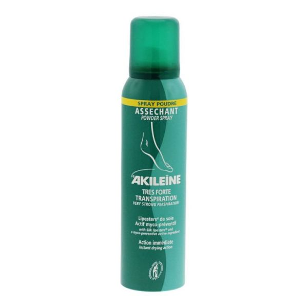 Akiléine Spray Poudre Très Forte Transpiration 150 Ml