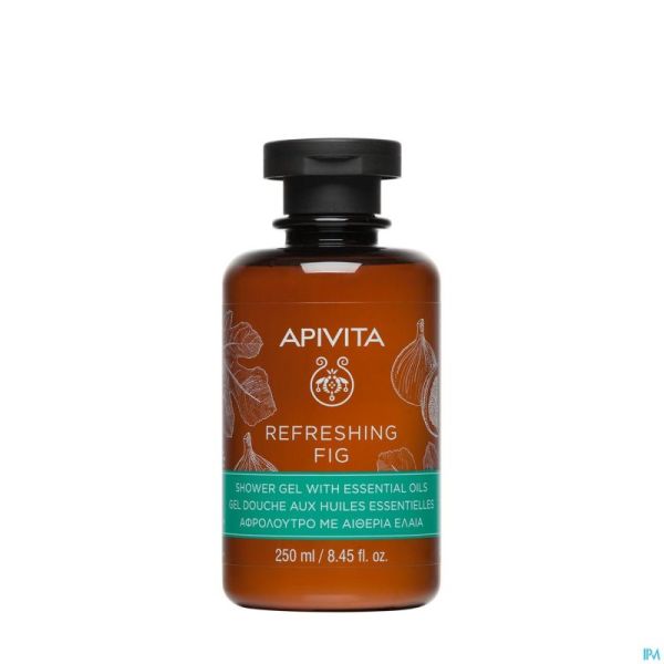 Apivita Refresh.fig Shower Gel Essent.oil250ml
