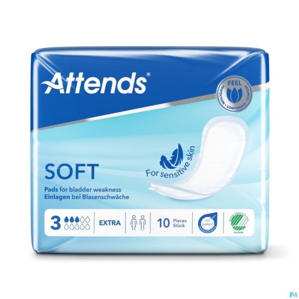 Attends Soft 3 Extra Inleg Anatom. 1x10