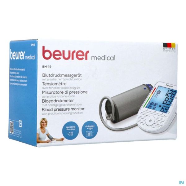 Beurer tensiomètre Automatique Parlant Who Bm49