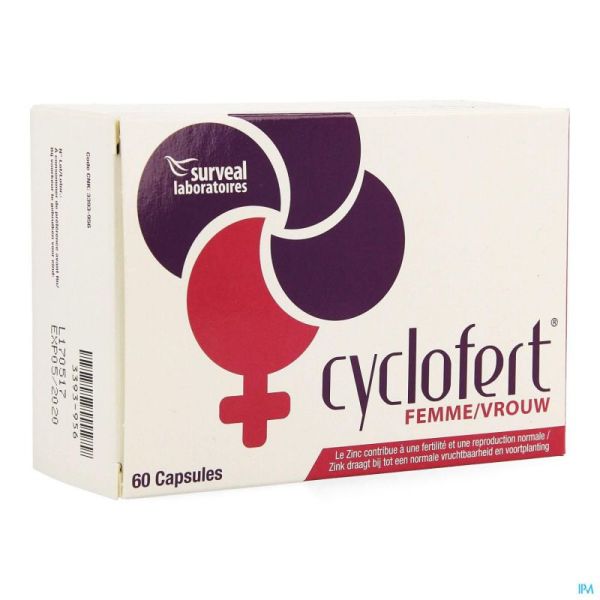Cyclofert Femme Gélules 60