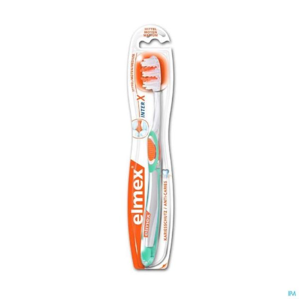 Elmex Brosse à Dents Inter X Caries Medium