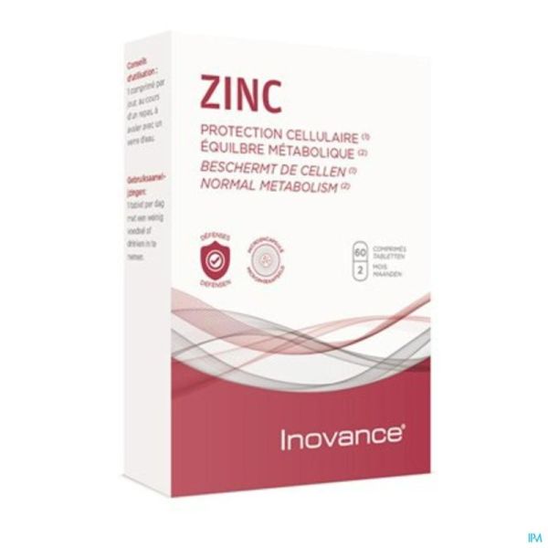 Inovance Zinc Comprimés 60