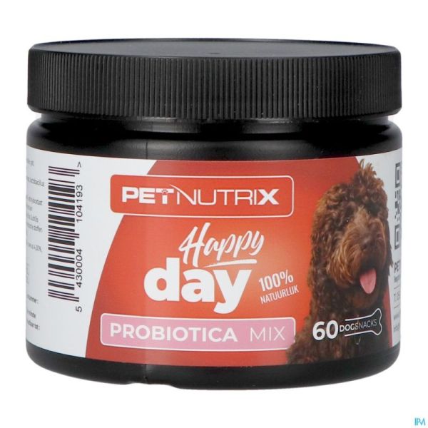 Petnutrix Happy Day Probioticamix Dog 60